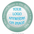 Golf Ball Photo Hand Mirror (2.5" Diameter)